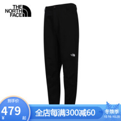 TheNorthFace北面裤子男裤2020秋冬新款户外轻便棉质透气防泼水运动裤休闲裤长裤4U7O