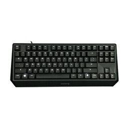 CHERRY 樱桃 MX1.0 TKL G80-3811LSAEU-2  机械键盘 有线键盘 游戏键盘  87键背光机械键盘 黑色 青轴