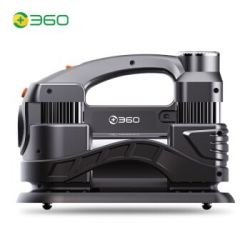 360 车载充气泵 预设胎压 智能数控 双缸便携式12v 单照明灯打气泵Q5