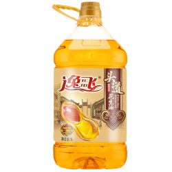 逸飞 头道浓香花生油5L 物理压榨食用油