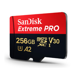 SanDisk 闪迪 A2 至尊超极速移动 MicroSDXC UHS-I存储卡 256GB