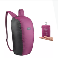 DECATHLON 迪卡侬 TRAVEL 10 户外背包 309861-8560406 紫色 10L