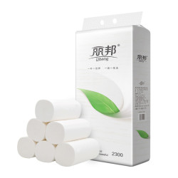 Libang 丽邦 一叶子系列 无芯卷纸 2300g 18卷 *6件