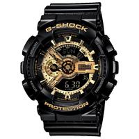 G-Shock XL 黑金系列 防水防震防磁运动男表GM-110 