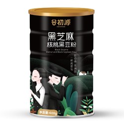 谷初源 黑芝麻核桃黑豆粉 600g