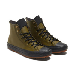 CONVERSE匡威官方 All Star 男子高帮牛皮革户外运动休闲鞋 169400C 绿色/169400C 44/10