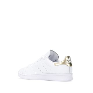 adidas Originals Stan Smith 女士休闲运动鞋 EE8836 亮白/金金属 36