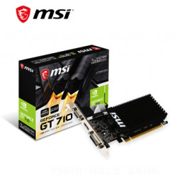 MSI 微星 GT 710 1GD3H LP 迷你半高静音刀卡 显卡