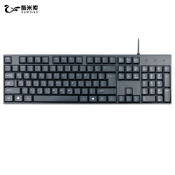 KUMISUO 酷米索 KB-L-001 键盘 有线键盘 黑色
