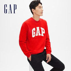 GAP 盖璞 627837 男款时尚抓绒卫衣