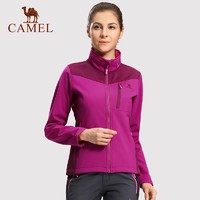 CAMEL 骆驼 A6W149125 女士冲锋衣外套