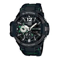 CASIO 卡西欧 G-SHOCK 航空系列 52.1毫米石英腕表 GA-1100-1A3