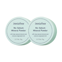 innisfree 悦诗风吟 控油矿物质彩妆系列控油矿物质散粉 2支装