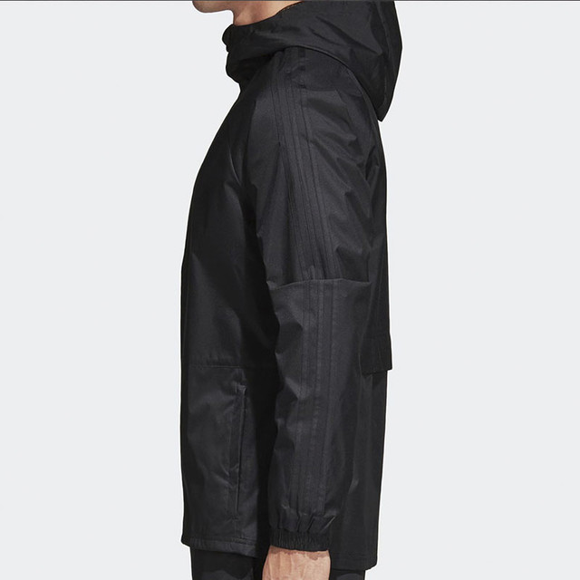adidas 阿迪达斯CON18 RAIN JKT 男士速干衣BQ6528 黑色XS 【报价价格评测怎么样】-什么值得买