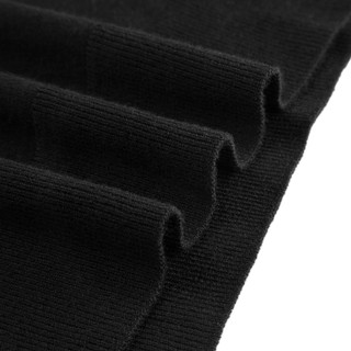 【券后参考价：134】GXG男装2020年热卖新款商场同款黑色高领毛衣男字母刺绣针织衫潮