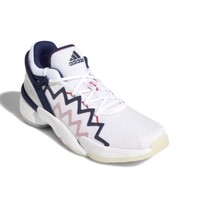 adidas 阿迪达斯 D.O.N. Issue #2 男士篮球鞋 FY0872 亮白/藏蓝/浅猩红