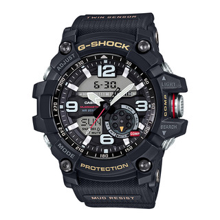 CASIO 卡西欧 G-SHOCK 陆地系列 55.3毫米石英腕表 GG-1000-1A