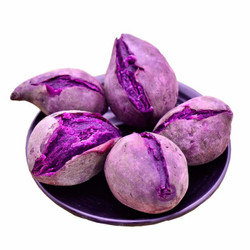 静益乐源 新鲜紫薯中大果 2.5斤 *4件