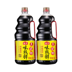 海天 味极鲜酱油 1.9L *2瓶 *2件