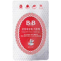 B&B 保宁 奶瓶清洁剂 泡沫型袋装400ml *3件