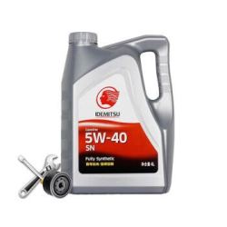 出光 小保养套餐 全合成机油 SN 5W-40 4L 润滑油 含机滤工时