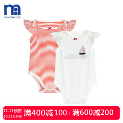 mothercare新生婴儿衣服连体衣初生宝宝外出哈衣爬服夏季薄款 2020新款 MC032VE538 80/48