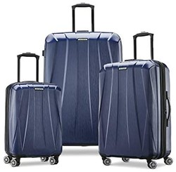 Samsonite 新秀丽 Centric 2 硬壳可扩展行李箱 带万向轮 深蓝色3件套