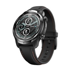 TicWatch Pro3 系列 WH11013 eSIM智能手表 47mm 不锈钢 硅胶表带 黑色（血氧、GPS）