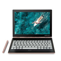 Lenovo 联想 YOGA系列 YOGA Book2(C930) 10.8英寸 笔记本电脑 酷睿i5-7Y54 8GB 512GB SSD 核显 粉色