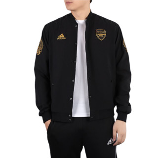 adidas 阿迪达斯 AFC CNY JACKET 男士运动夹克 FQ6624 黑色 S