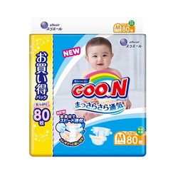 GOO.N 大王 维E系列 婴儿纸尿裤 M80 *2件