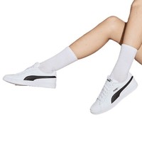 PUMA 彪马 Suede Platform Rihana 中性运动板鞋 36521501 白/黑 36