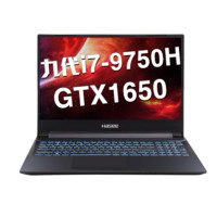 Hasee 神舟 战神Z7M-CT7NK 15.6英寸 笔记本电脑 (黑色、酷睿i7-9750H、16GB、256GB SSD+1TB HDD、GTX 1650 4G)