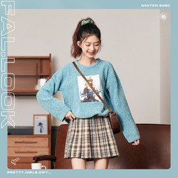 Semir 森马 14C069070135 女款套头潮流毛衣