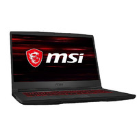 MSI 微星 侠客 GF63 15.6英寸 游戏本 黑色 (酷睿i7-9750H、GTX 1650 Max-Q 4G、8GB、256GB SSD、1080P、IPS、144Hz）