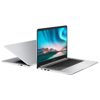 HONOR 荣耀 MagicBook 2019款 14英寸 轻薄本 冰河银(酷睿i5-8265U、MX250、8GB、512GB SSD、1080P、IPS、VLR-W19L)