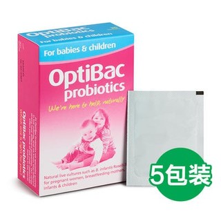 optibac  Probiotics 孕妇婴幼儿有益菌 30包*5件