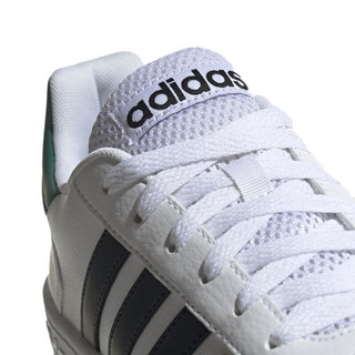 adidas NEO HOOPS 2.0 男士运动板鞋 EE7799 白色/灰色/黑色/绿色 39