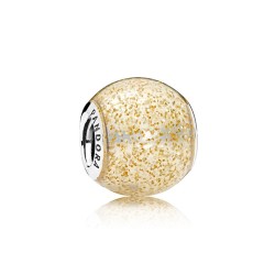 Pandora 796327EN146 金色闪烁球形925银串饰