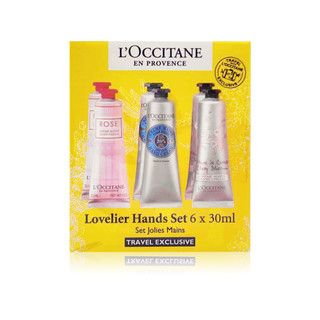 考拉海购黑卡会员： L'OCCITANE 欧舒丹手霜 (乳木果+玫瑰+樱花) 6支装