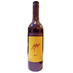 快乐袋鼠 澳洲西拉子干红葡萄酒 750ml *3件