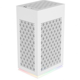 aigo 爱国者 YOGO S1 RGB ITX机箱 非侧透 白色