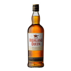 英国高地女王（Highland Queen）苏格兰威士忌 进口洋酒 调配威士忌700ml