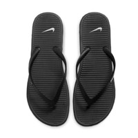 NIKE 耐克 SOLARSOFT THONG 2 男士沙滩鞋 488160-011 黑/白色/煤黑 38.5