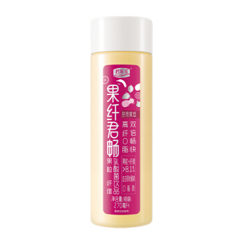JUNLEBAO 君乐宝 果纤君畅 果粒纤维乳酸菌饮品 热带果萃 270ml*10瓶