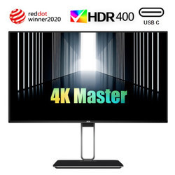 AOC 冠捷 U27U2D 27英寸AH-IPS显示器(4K、109%sRGB、HDR400)