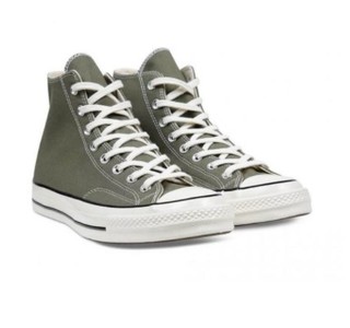 CONVERSE 匡威 all star 70s系列 1970s 中性运动帆布鞋 162052C 褐/暗绿 35