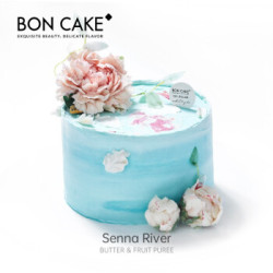 BONCAKE限定款乳酪裱花生日蛋糕礼物同城配送北京上海杭州沈阳成都天津 12寸