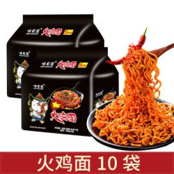味有道辣火鸡面118g10袋