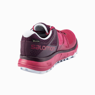SALOMON 萨洛蒙 TRAILSTER GTX 女士越野跑鞋 L40789900 樱桃色